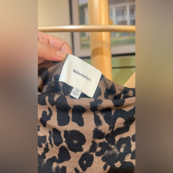 Reformation Elise Knit Dress In Tana, brand new, never worn, no flaws. - Picture 10 of 13